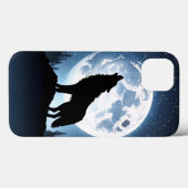 Wolf Case-Mate iPhone Hülle (Rückseite (Horizontal))