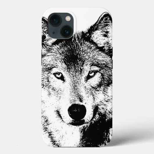 Wolf Case-Mate iPhone Hülle (Rückseite)