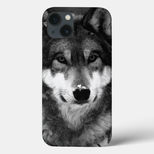 Wolf Case-Mate iPhone Hülle (Rückseite)