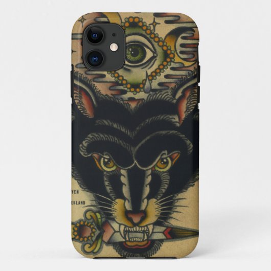 Wolf Case-Mate iPhone Hülle (Rückseite)