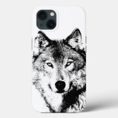 Wolf Case-Mate iPhone Hülle (Rückseite)