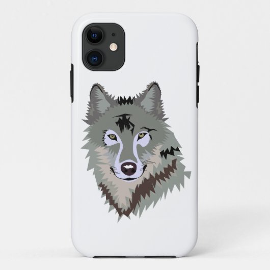 Wolf Case-Mate iPhone Hülle (Rückseite)