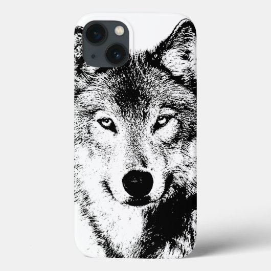 Wolf Case-Mate iPhone Hülle (Rückseite)