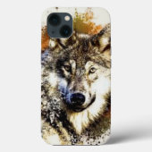 Wolf Case-Mate iPhone Hülle (Rückseite)