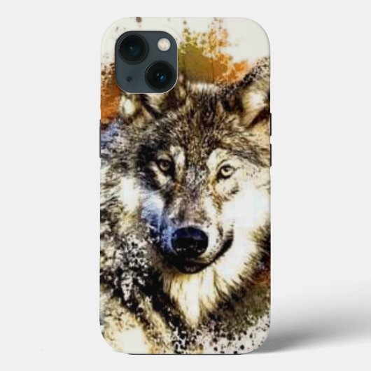Wolf Case-Mate iPhone Hülle (Rückseite)