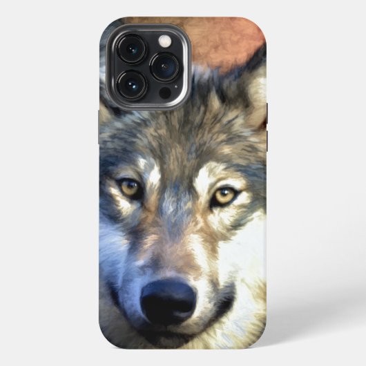 Wolf Case-Mate iPhone-Hülle iPhone Hülle (Rückseite)