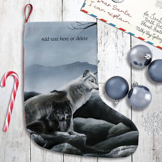 Wolf Castle Guards Kleiner Weihnachtsstrumpf