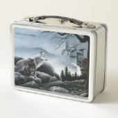 Wolf Castle Guards Metall Brotdose (Rückseite)