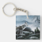 Wolf Castle Guards Schlüsselanhänger (Vorderseite)