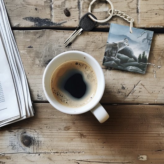 Wolf Castle Guards Schlüsselanhänger