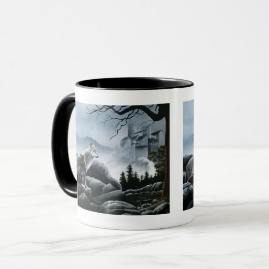 Wolf Castle Guards Tasse (Vorderseite Links)