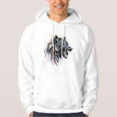 Wolf CBW Hoodie (Vorderseite)
