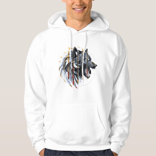 Wolf CBW Hoodie (Vorderseite)