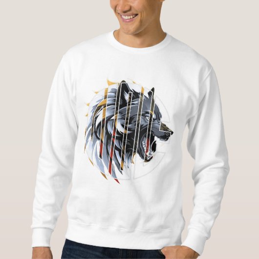 Wolf CBW Sweatshirt (Vorderseite)