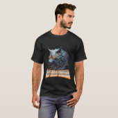 Wolf Chaos Animal Rage Energy T-Shirt (Vorne ganz)