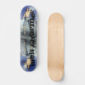 Wolf Charmer Fantasy Scateboard Skateboard (Vorderseite)