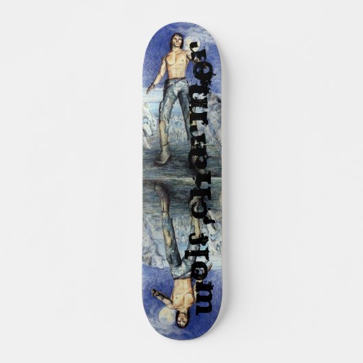 Wolf Charmer Fantasy Scateboard Skateboard (Vorne)