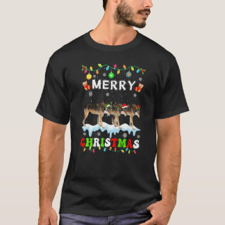 Wolf Christmas Squad Xmas Frauen Männer Kinder T-Shirt