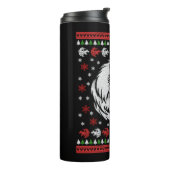 Wolf Christmas Thermosbecher (Nach links gedreht)