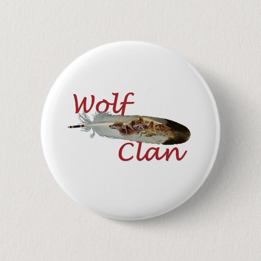 Wolf-Clan Button (Vorderseite)