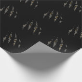 Wolf Claw krratch Wolves Forest Animal Geschenkpapier (Ecke)