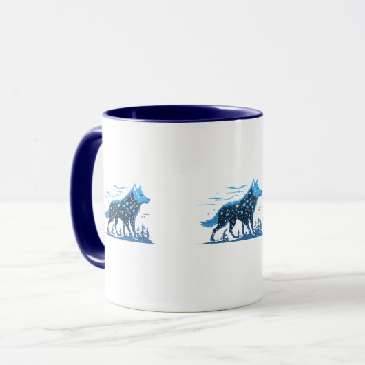 Wolf Clipping-Tasse Tasse (Vorderseite Links)