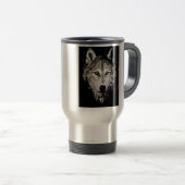 Wolf Coffee Mugs Reisebecher (VorderseiteRechts)