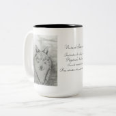 Wolf Coffee Tasse (Vorderseite Links)