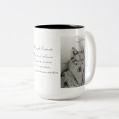 Wolf Coffee Tasse (VorderseiteRechts)