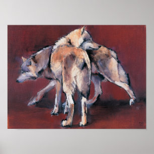 Wolf Composition 2001 Poster
