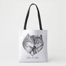 Wolf Couple Tasche