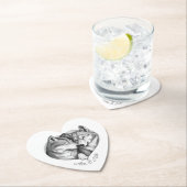 Wolf Couple Untersetzer (Vor Ort)