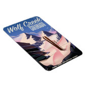 Wolf Creek Colorado Skiposter Magnet (Rechte Seite)