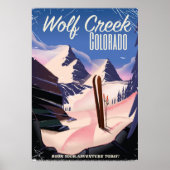 Wolf Creek Colorado Skiposter Poster (Vorne)