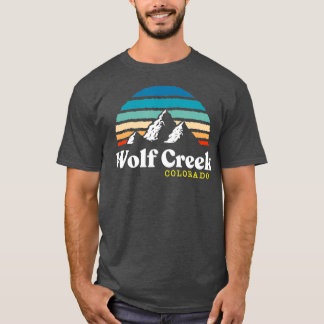 Wolf Creek    ColoradoSkiort Retro 1980er T-Shirt