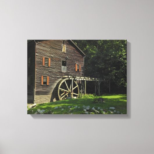Wolf Creek Grist Mill Leinwanddruck (Vorderseite)