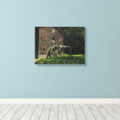 Wolf Creek Grist Mill Leinwanddruck (Insitu (Holzboden))