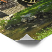 Wolf Creek Grist Mill Poster (Ecke)