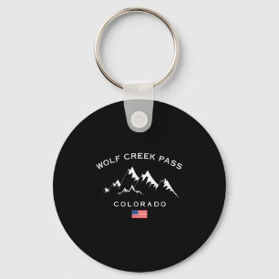 Wolf Creek P Colorado Rocky Mountains Ski Resort S Schlüsselanhänger