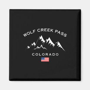 Wolf Creek Pass Colorado Rocky Mountains Skigebiet Magnet
