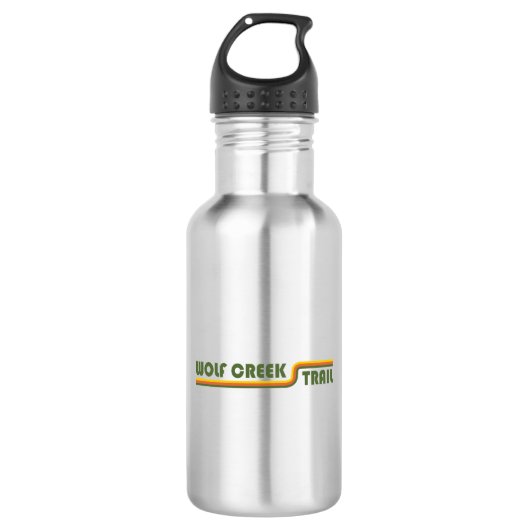 Wolf Creek Trail Dayton Ohio Edelstahlflasche (Vorderseite)