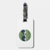 Wolf Creek Trail Dayton Ohio Gepäckanhänger (Rückseite vertikal)