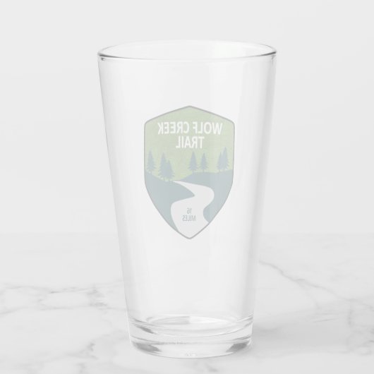 Wolf Creek Trail Dayton Ohio Glas (Rückseite)