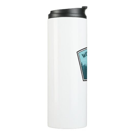 Wolf Creek Trail Dayton Ohio Thermosbecher (Nach links gedreht)