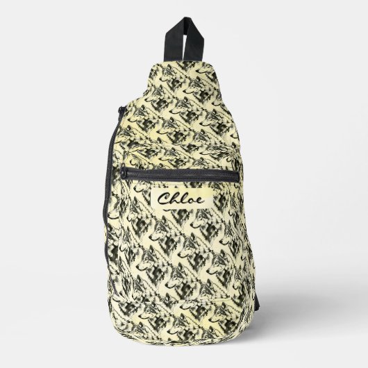 Wolf Crossbody Bag (Vorderseite)
