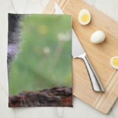 Wolf Cub Howling Küchentuch (Viertel Falte)