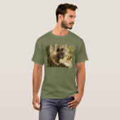 Wolf Cub Süße Tier Wolf-Lover T-Shirt (Vorne ganz)