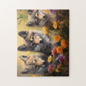 Wolf Cubs Puzzle (Vertikal)
