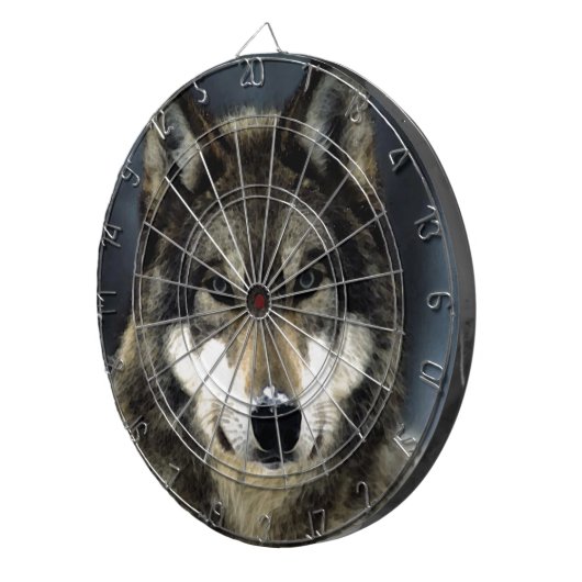 Wolf Dartscheibe (Vorderseite rechts)