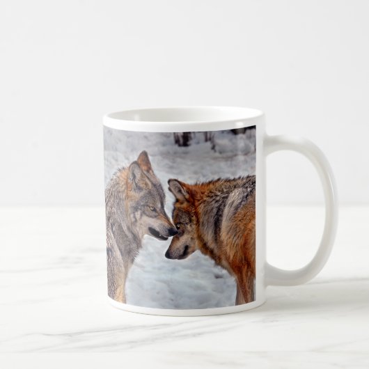 Wolf "der meine" Tasse ist (Rechts)